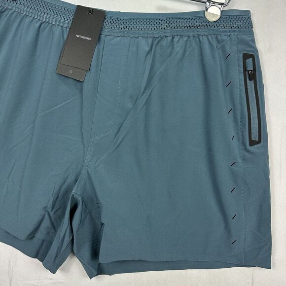TEN THOUSAND Men's Session Shorts Lined 5" Blue Size 2XL XXL Athletic NWT - Picture 3 of 9
